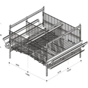 CC640-680 / 680L Cage System